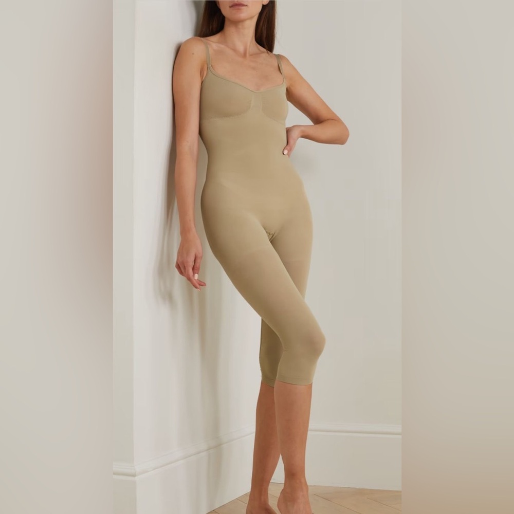 SKIMS Beige Shapewear Bodysuit